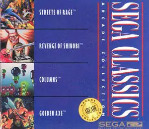 Portada de la descarga de Sega Classics Arcade Collection 4-in-1