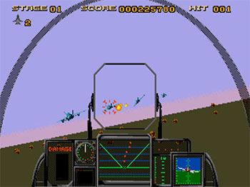 Pantallazo del juego online After Burner III (SEGA CD)