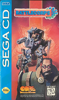 Carátula del juego Battlecorps (SEGA CD)