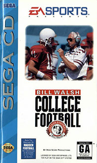 Juego online Bill Walsh College Football (SEGA CD)
