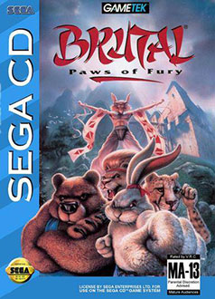 Juego online Brutal: Paws of Fury (SEGA CD)