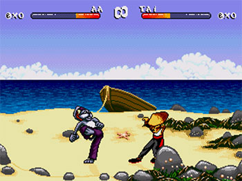 Pantallazo del juego online Brutal Paws of Fury (SEGA CD)