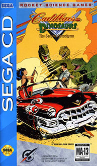 Carátula del juego Cadillacs and Dinosaurs The Second Cataclysm (SEGA CD)