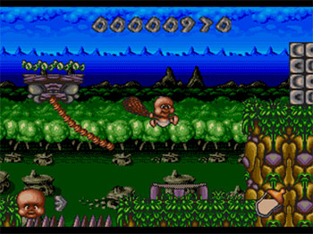 Pantallazo del juego online Chuck Rock II Son of Chuck (SEGA CD)