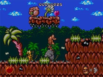 Pantallazo del juego online Chuck Rock (SEGA CD)