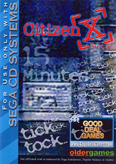 Carátula del juego Citizen X (SEGA CD)