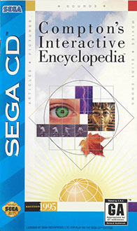 Carátula del juego Compton's Interactive Encyclopedia (SEGA CD)