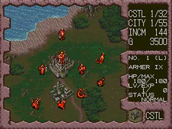 Pantallazo del juego online Dark Wizard (SEGA CD)
