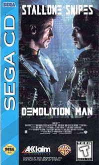 Carátula del juego Demolition Man (SEGA CD)