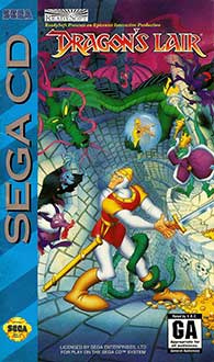 Carátula del juego Dragon's Lair (SEGA CD)
