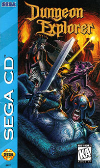 Carátula del juego Dungeon Explorer (SEGA CD)