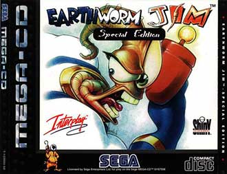 Carátula del juego Earthworm Jim Special Edition (SEGA CD)