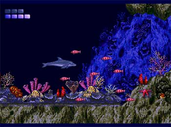 Pantallazo del juego online Ecco the Dolphin (SEGA CD)