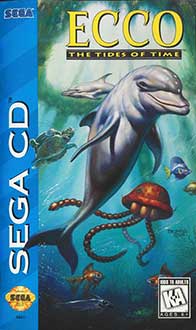 Carátula del juego Ecco The Tides of Time (SEGA CD)
