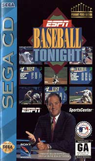 Carátula del juego ESPN Baseball Tonight (SEGA CD)