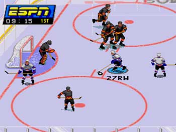 Pantallazo del juego online ESPN National Hockey Night (SEGA CD)