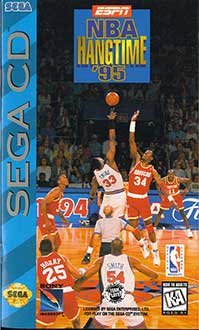 Carátula del juego ESPN NBA Hangtime '95 (SEGA CD)