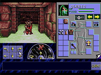 Pantallazo del juego online Advanced Dungeons & Dragons Eye of the Beholder (SEGA CD)