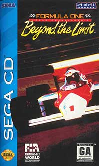 Carátula del juego Formula One World Championship Beyond the Limit  (SEGA CD)