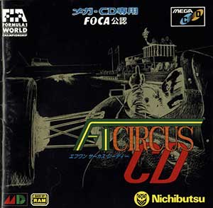 Carátula del juego F1 Circus CD (SEGA CD)