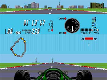 Pantallazo del juego online F1 Circus CD (SEGA CD)