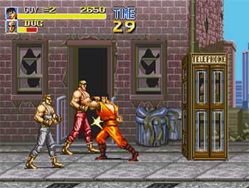 Pantallazo del juego online Final Fight CD (SEGA CD)