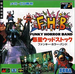 Juego online Wakusei Woodstock: Funky Horror Band (SEGA CD)