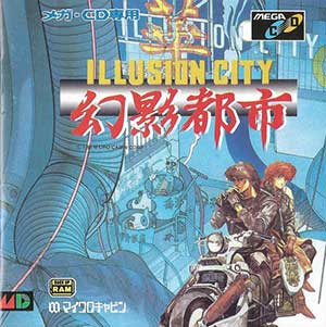 Carátula del juego Illusion City - Gen'ei Toshi (SEGA CD)