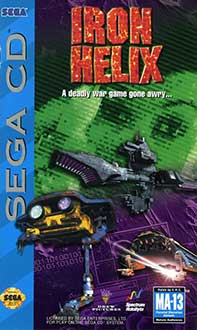 Carátula del juego Iron Helix (SEGA CD)