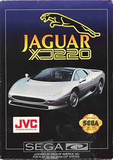 Carátula del juego Jaguar XJ220 (SEGA CD)
