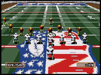Pantallazo del juego online Joe Montana's NFL Football (SEGA CD)