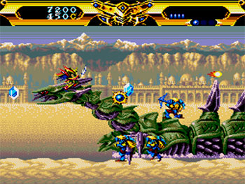 Pantallazo del juego online Lords of Thunder (SEGA CD)