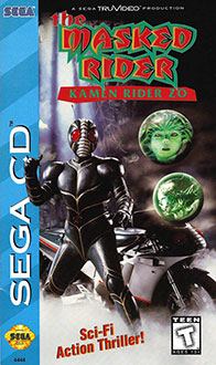 Carátula del juego The Masked Rider Kamen Rider ZO (SEGA CD)