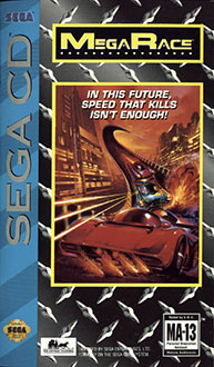 Carátula del juego MegaRace (SEGA CD)
