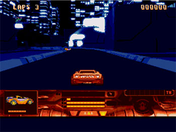 Pantallazo del juego online MegaRace (SEGA CD)