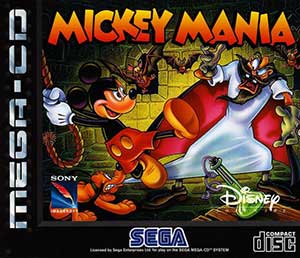 Carátula del juego Mickey Mania The Timeless Adventures of Mickey Mouse (SEGA CD)