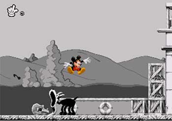 Pantallazo del juego online Mickey Mania The Timeless Adventures of Mickey Mouse (SEGA CD)
