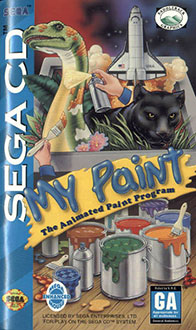 Carátula del juego My Paint The Animated Paint Program (SEGA CD)