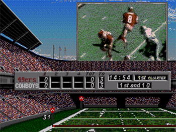 Pantallazo del juego online NFL's Greatest San Francisco Vs. Dallas 1978-1993 (SEGA CD)
