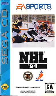 Carátula del juego NHL '94 (SEGA CD)