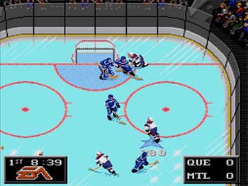 Pantallazo del juego online NHL '94 (SEGA CD)
