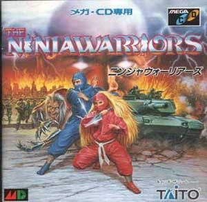 Carátula del juego The Ninja Warriors (SEGA CD)