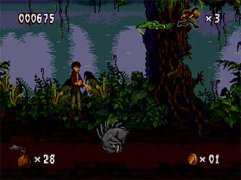 Pantallazo del juego online Pitfall The Mayan Adventure (SEGA CD)