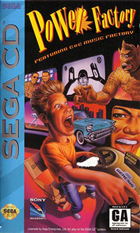 Carátula del juego Power Factory Featuring C+C Music Factory (SEGA CD)