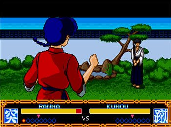 Pantallazo del juego online Ranma 1-2 Byakuran Aika (SEGA CD)