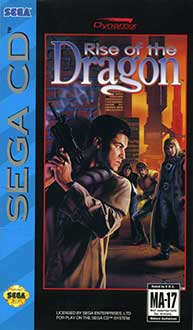 Carátula del juego Rise of the Dragon A Blade Hunter Mystery (SEGA CD)