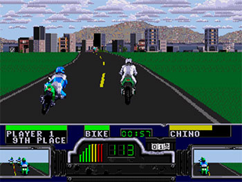 Pantallazo del juego online Road Rash (SEGA CD)