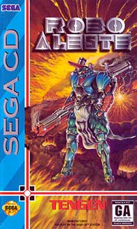 Carátula del juego Robo Aleste (SEGA CD)