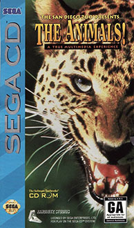 Carátula del juego The San Diego Zoo Presents The Animals! (SEGA CD)