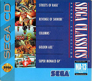 Carátula del juego Sega Classics Arcade Collection (Limited Edition) (SEGA CD)